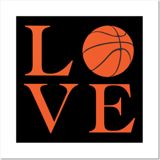 Love for basketball hoops, b-ball, slam dunks, free throws, the game Posters and Art